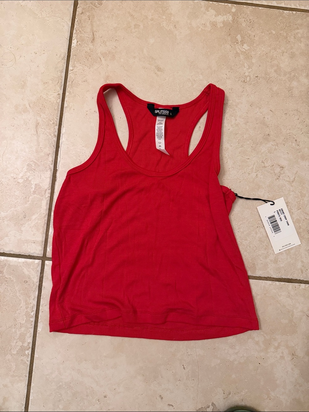 Splits 59 Abby cropped tank